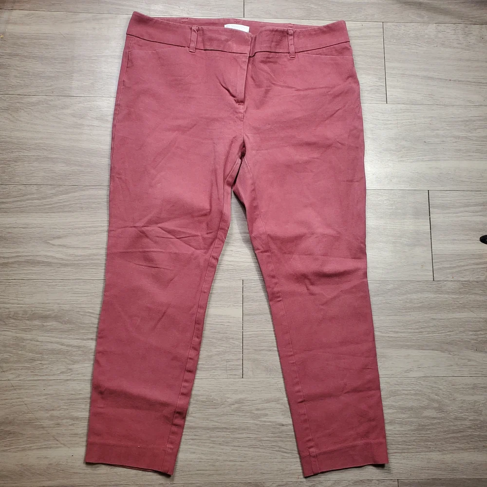 New York & Company Slim Ankle Jeans - Rosewood Jeggings Womans Size 12